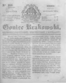 Goniec Krakowski: dziennik polityczny, historyczny i literacki. 1831.09.06 nr211