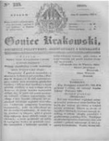 Goniec Krakowski: dziennik polityczny, historyczny i literacki. 1831.09.21 nr225