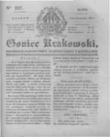 Goniec Krakowski: dziennik polityczny, historyczny i literacki. 1831.09.23 nr227