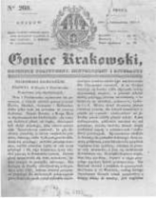 Goniec Krakowski: dziennik polityczny, historyczny i literacki. 1831.10.26 nr260