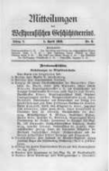 Mitteilungen des Westpreussischen Geschichtsvereins. 1910 Jahrg.9 nr2