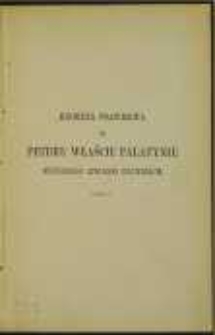 Historya prawdziwa o Petrku Właście palatynie, kt&oacute;rego zwano Duninem: opowiadanie historyczne z XII wieku