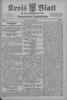 Kreis Blatt f&uuml;r den Kreis Neutomischeler zugleich Hopfenzeitung 1902.10.03 Nr77
