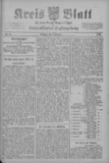 Kreis Blatt f&uuml;r den Kreis Neutomischeler zugleich Hopfenzeitung 1902.10.07 Nr78