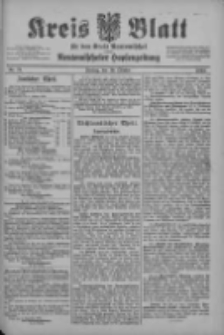 Kreis Blatt f&uuml;r den Kreis Neutomischeler zugleich Hopfenzeitung 1902.10.10 Nr79