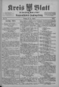 Kreis Blatt f&uuml;r den Kreis Neutomischeler zugleich Hopfenzeitung 1902.10.14 Nr80