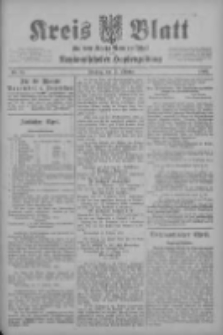 Kreis Blatt f&uuml;r den Kreis Neutomischeler zugleich Hopfenzeitung 1902.10.21 Nr82