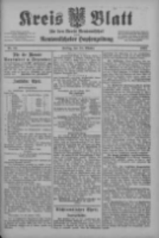 Kreis Blatt f&uuml;r den Kreis Neutomischeler zugleich Hopfenzeitung 1902.10.24 Nr83
