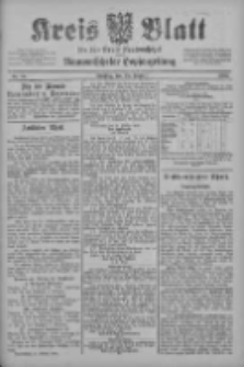 Kreis Blatt für den Kreis Neutomischeler zugleich Hopfenzeitung 1902.10.28 Nr84