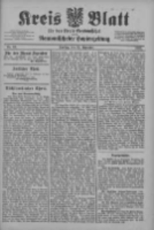 Kreis Blatt für den Kreis Neutomischeler zugleich Hopfenzeitung 1902.11.25 Nr92