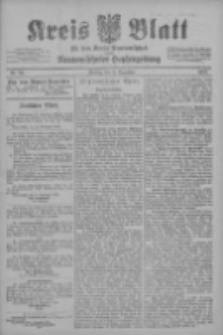 Kreis Blatt f&uuml;r den Kreis Neutomischeler zugleich Hopfenzeitung 1902.12.05 Nr95
