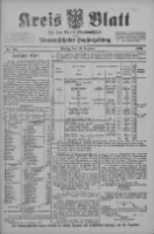 Kreis Blatt f&uuml;r den Kreis Neutomischeler zugleich Hopfenzeitung 1902.12.23 Nr100