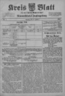 Kreis Blatt für den Kreis Neutomischeler zugleich Hopfenzeitung 1903.01.27 Jg.22 Nr8