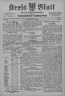Kreis Blatt f&uuml;r den Kreis Neutomischeler zugleich Hopfenzeitung 1903.02.03 Jg.22 Nr10