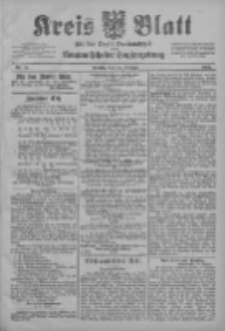 Kreis Blatt für den Kreis Neutomischeler zugleich Hopfenzeitung 1903.02.27 Jg.22 Nr17