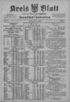 Kreis Blatt f&uuml;r den Kreis Neutomischeler zugleich Hopfenzeitung 1903.04.03 Jg.22 Nr27