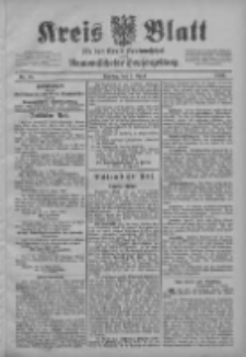 Kreis Blatt für den Kreis Neutomischeler zugleich Hopfenzeitung 1903.04.07 Jg.22 Nr28