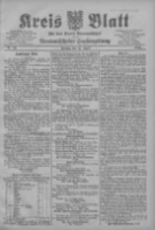 Kreis Blatt f&uuml;r den Kreis Neutomischeler zugleich Hopfenzeitung 1903.04.17 Jg.22 Nr30