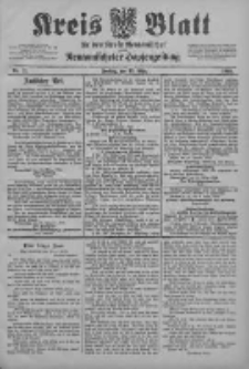 Kreis Blatt für den Kreis Neutomischeler zugleich Hopfenzeitung 1903.03.13 Jg.22 Nr21