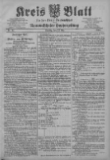 Kreis Blatt für den Kreis Neutomischeler zugleich Hopfenzeitung 1903.05.12 Jg.22 Nr37