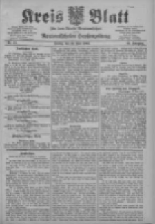Kreis Blatt f&uuml;r den Kreis Neutomischeler zugleich Hopfenzeitung 1903.06.12 Jg.22 Nr45