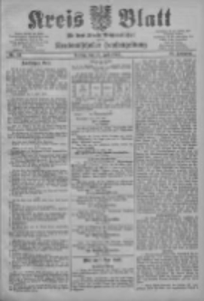 Kreis Blatt für den Kreis Neutomischeler zugleich Hopfenzeitung 1903.07.10 Jg.22 Nr53
