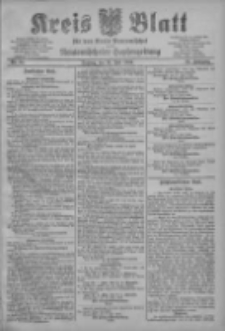Kreis Blatt für den Kreis Neutomischeler zugleich Hopfenzeitung 1903.07.14 Jg.22 Nr54