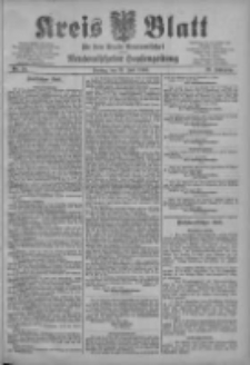 Kreis Blatt für den Kreis Neutomischeler zugleich Hopfenzeitung 1903.07.21 Jg.22 Nr56