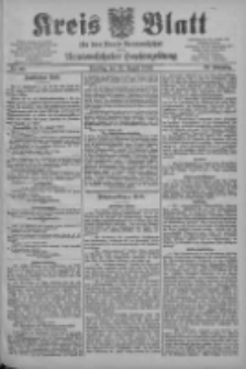 Kreis Blatt f&uuml;r den Kreis Neutomischeler zugleich Hopfenzeitung 1903.08.25 Jg.22 Nr66