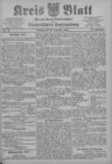 Kreis Blatt f&uuml;r den Kreis Neutomischeler zugleich Hopfenzeitung 1903.08.29 Jg.22 Nr76