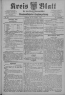 Kreis Blatt f&uuml;r den Kreis Neutomischeler zugleich Hopfenzeitung 1903.10.20 Jg.22 Nr82