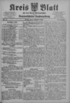 Kreis Blatt für den Kreis Neutomischeler zugleich Hopfenzeitung 1903.11.06 Jg.22 Nr87