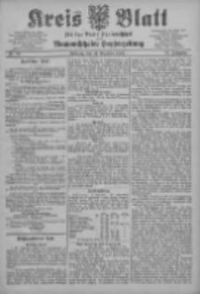 Kreis Blatt f&uuml;r den Kreis Neutomischeler zugleich Hopfenzeitung 1903.12.15 Jg.22 Nr98