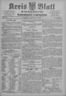 Kreis Blatt f&uuml;r den Kreis Neutomischeler zugleich Hopfenzeitung 1903.12.22 Jg.22 Nr100