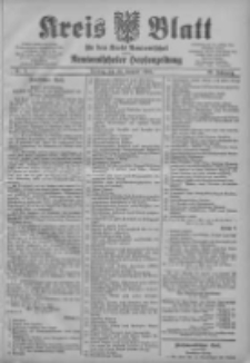 Kreis Blatt f&uuml;r den Kreis Neutomischeler zugleich Hopfenzeitung 1904.01.29 Jg.23 Nr9