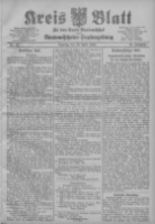 Kreis Blatt f&uuml;r den Kreis Neutomischeler zugleich Hopfenzeitung 1904.04.19 Jg.23 Nr32