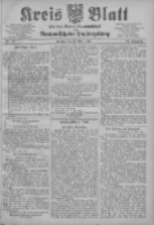 Kreis Blatt für den Kreis Neutomischeler zugleich Hopfenzeitung 1904.05.13 Jg.23 Nr39