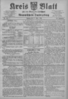 Kreis Blatt f&uuml;r den Kreis Neutomischeler zugleich Hopfenzeitung 1904.05.27 Jg.23 Nr43
