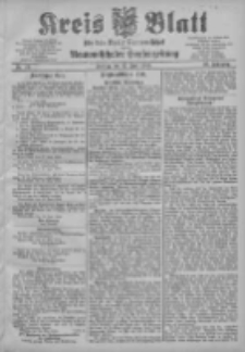 Kreis Blatt f&uuml;r den Kreis Neutomischeler zugleich Hopfenzeitung 1904.06.17 Jg.23 Nr49