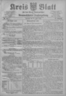 Kreis Blatt f&uuml;r den Kreis Neutomischeler zugleich Hopfenzeitung 1904.06.28 Jg.23 Nr52