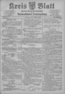Kreis Blatt f&uuml;r den Kreis Neutomischeler zugleich Hopfenzeitung 1904.08.09 Jg.23 Nr64