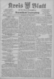 Kreis Blatt f&uuml;r den Kreis Neutomischeler zugleich Hopfenzeitung 1904.08.19 Jg.23 Nr67