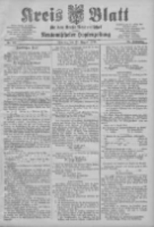 Kreis Blatt f&uuml;r den Kreis Neutomischeler zugleich Hopfenzeitung 1904.08.23 Jg.23 Nr68