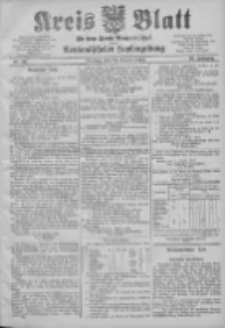 Kreis Blatt f&uuml;r den Kreis Neutomischeler zugleich Hopfenzeitung 1904.10.25 Jg.23 Nr86