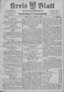 Kreis Blatt f&uuml;r den Kreis Neutomischeler zugleich Hopfenzeitung 1904.11.08 Jg.23 Nr90