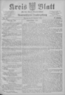 Kreis Blatt für den Kreis Neutomischeler zugleich Hopfenzeitung 1904.11.22 Jg.23 Nr94