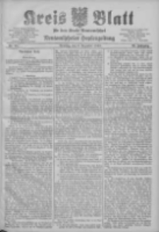 Kreis Blatt f&uuml;r den Kreis Neutomischeler zugleich Hopfenzeitung 1904.12.06 Jg.23 Nr98