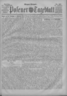 Posener Tageblatt 1898.08.07 Jg.37 Nr365