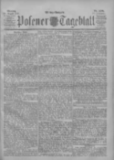 Posener Tageblatt 1901.08.26 Jg.40 Nr398