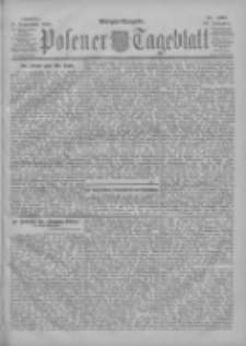 Posener Tageblatt 1901.09.15 Jg.40 Nr433